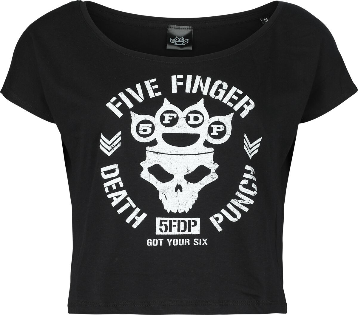 Five Finger Death Punch Logo Dámské tričko černá - RockTime.cz