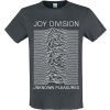 Joy Division Amplified Collection - Unknown Pleasures Tričko charcoal - RockTime.cz