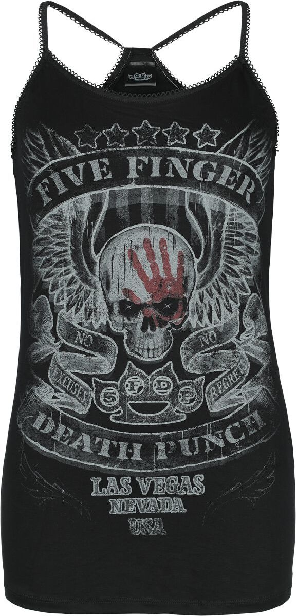 Five Finger Death Punch Wings Dámský top černá - RockTime.cz