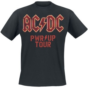 AC/DC PWR UP - Tourshirt 24 Tričko černá - RockTime.cz