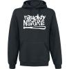 Naughty by Nature Classic Logo Mikina s kapucí černá - RockTime.cz