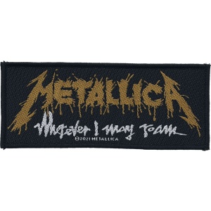 Metallica Wherever I May Roam nášivka černá/bílá/žlutá - RockTime.cz