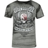 Five Finger Death Punch Logo Tričko šedá - RockTime.cz