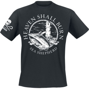 Heaven Shall Burn Sea Shepherd Cooperation - For The Oceans Tričko černá - RockTime.cz