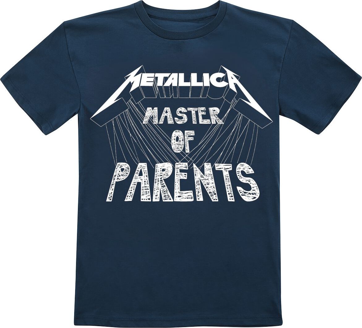 Metallica Kids - Master Of Parents detské tricko námořnická modrá - RockTime.cz