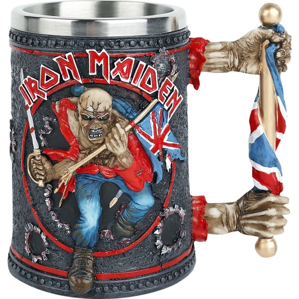 Iron Maiden Trooper Tankard Půllitr vícebarevný - RockTime.cz