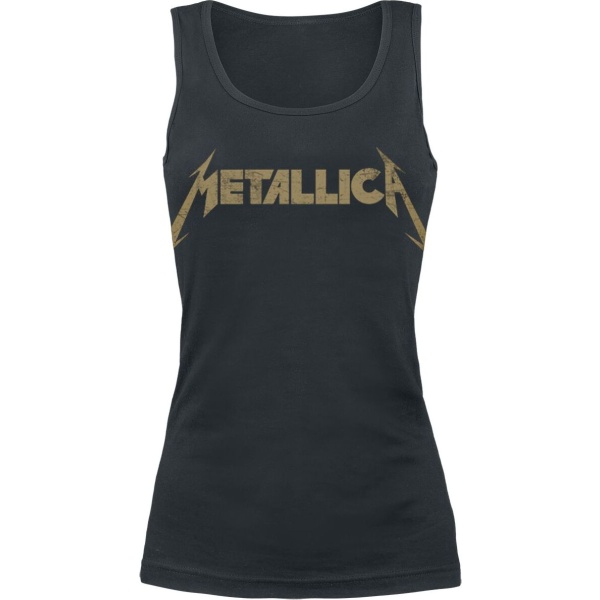 Metallica Hetfield Iron Cross Guitar Dámský top černá - RockTime.cz