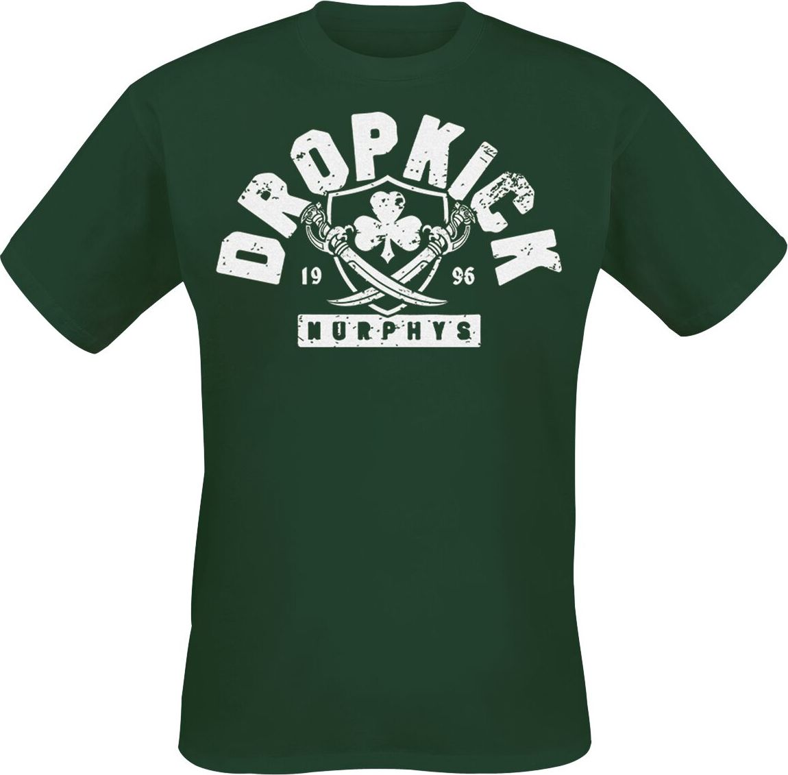 Dropkick Murphys Bruin Badge Tričko tmave zelená - RockTime.cz