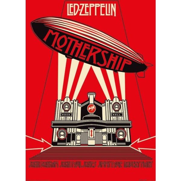 Led Zeppelin Mothership plakát vícebarevný - RockTime.cz