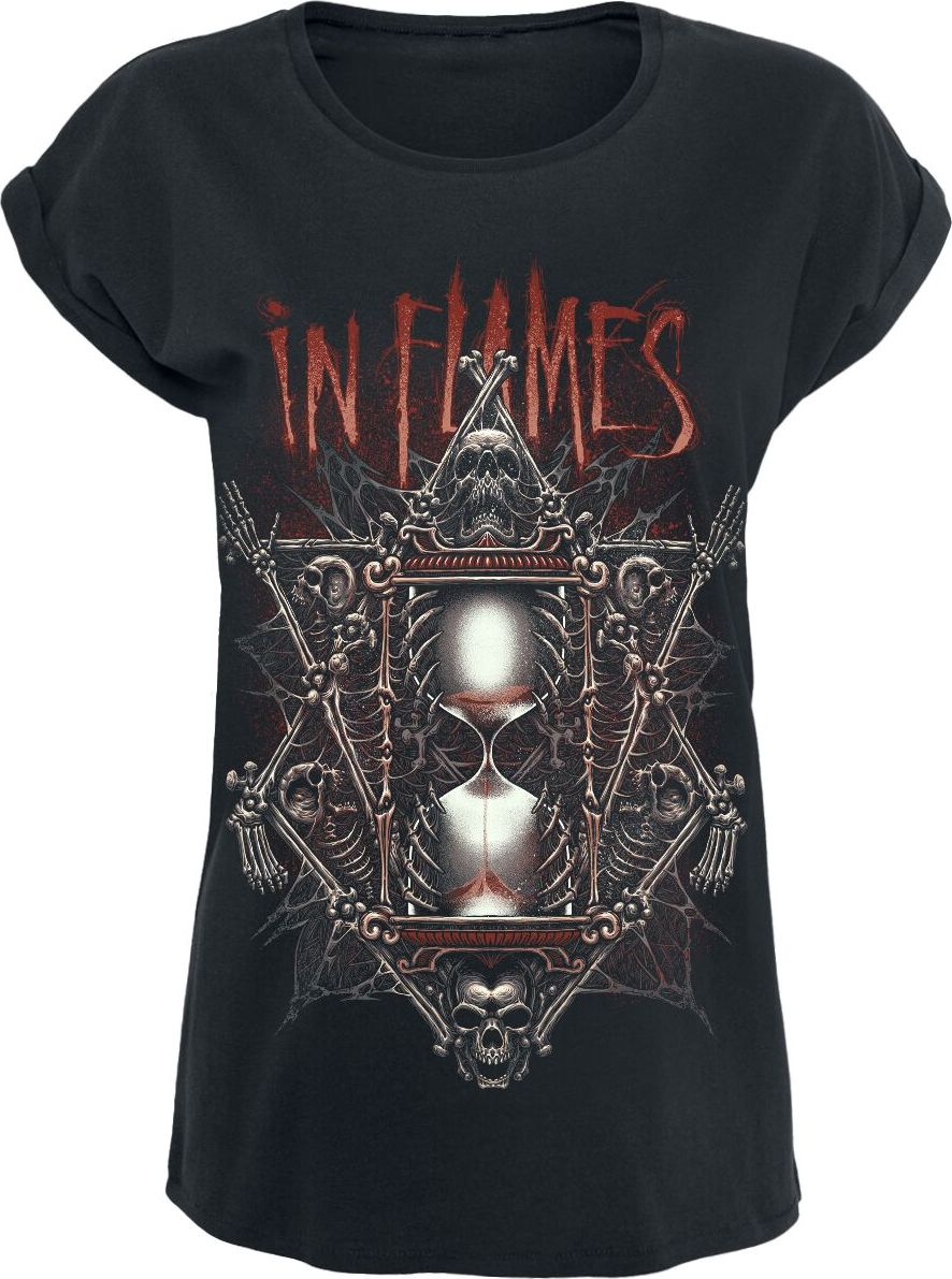 In Flames Dark Hourglass Dámské tričko černá - RockTime.cz