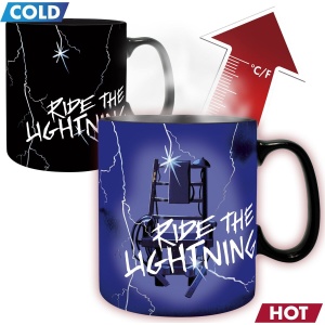 Metallica Ride The Lighting - Tasse Mit Thermoeffekt Hrnek vícebarevný - RockTime.cz