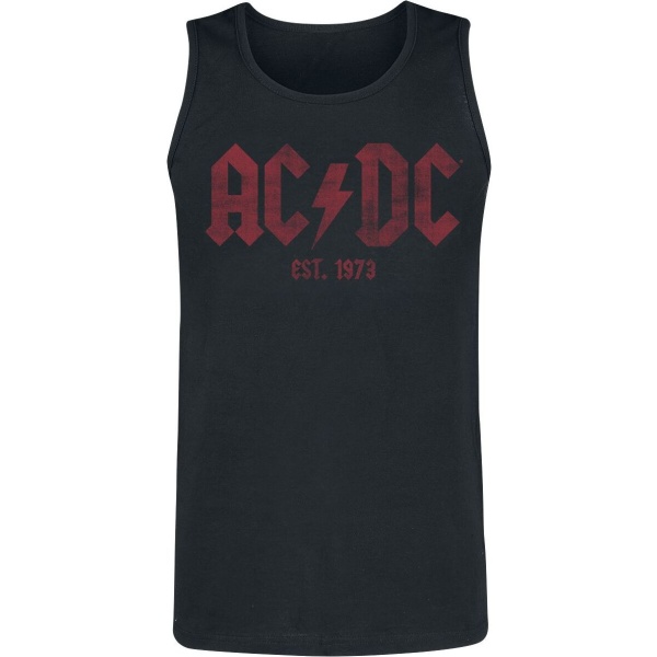 AC/DC Est. 1973 Tank top černá - RockTime.cz