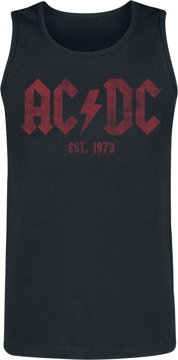 AC/DC Est. 1973 Tank top černá - RockTime.cz