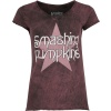 The Smashing Pumpkins Star Logo Dámské tričko červená - RockTime.cz