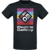 Electric Callboy Square Logo Tričko černá - RockTime.cz