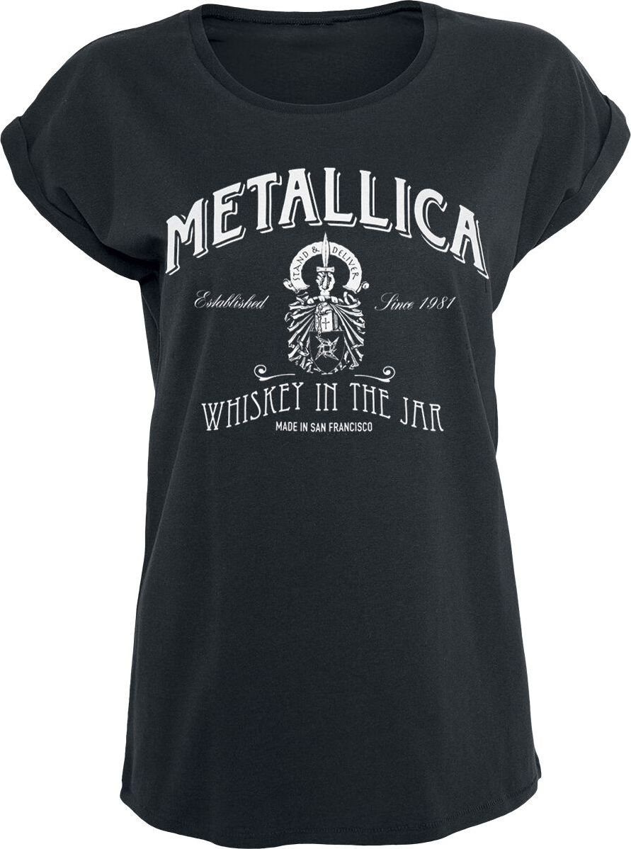 Metallica Whiskey In the Jar Dámské tričko černá - RockTime.cz