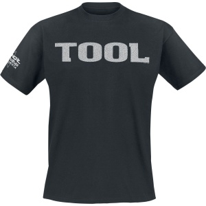 Tool Metallic silver Logo Tričko černá - RockTime.cz