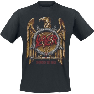 Slayer Seasons Gold Eagle Tričko černá - RockTime.cz