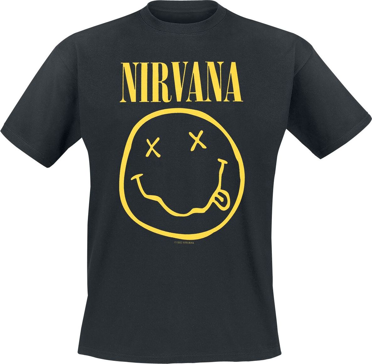 Nirvana Logo Tričko černá - RockTime.cz