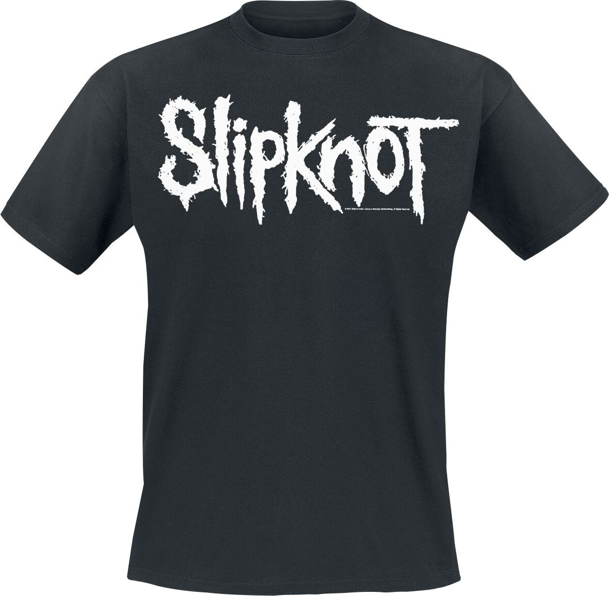 Slipknot White Logo Tričko černá - RockTime.cz