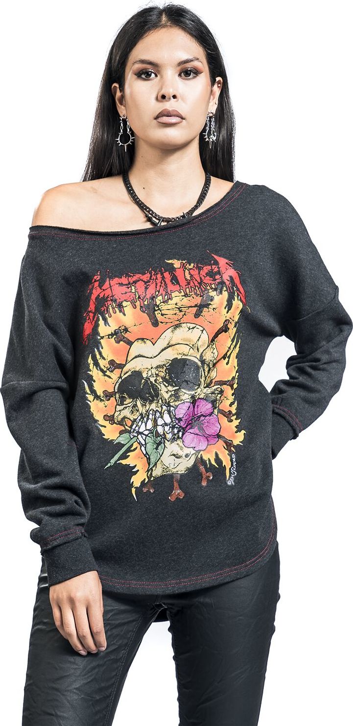 Metallica EMP Signature Collection Dámská mikina vícebarevný - RockTime.cz