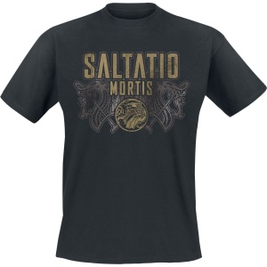 Saltatio Mortis Viking Logo Tričko černá - RockTime.cz