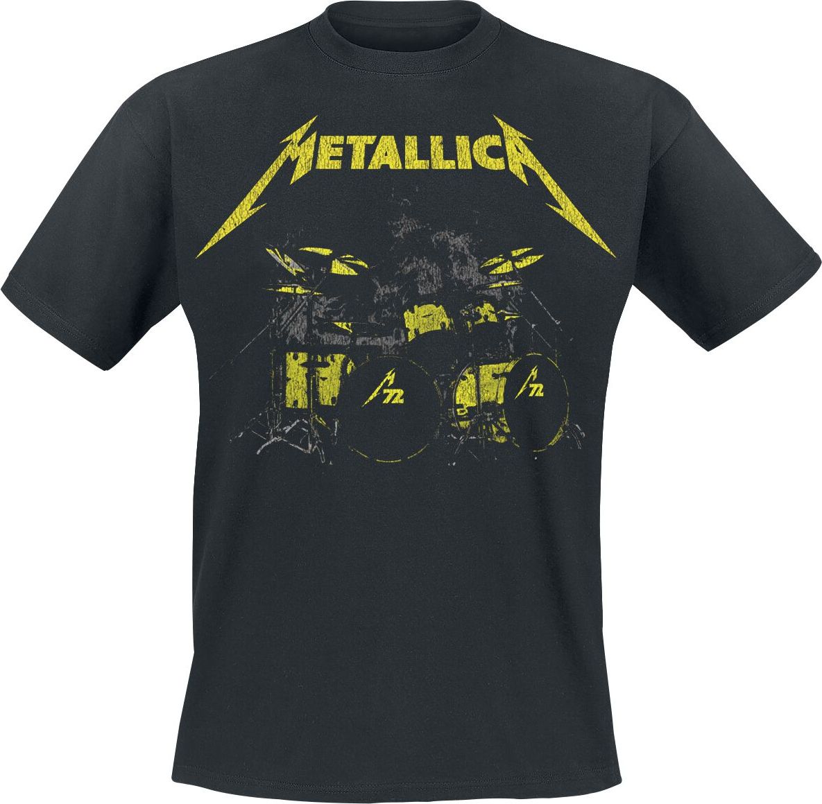 Metallica Lars M71 Kit Tričko černá - RockTime.cz