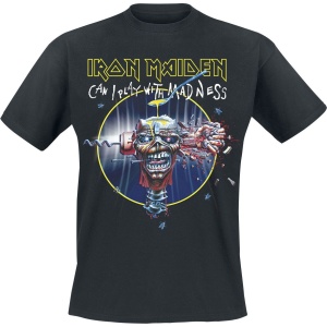Iron Maiden Can I Play With Madness Tričko černá - RockTime.cz