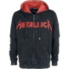 Metallica EMP Signature Collection Mikina s kapucí na zip černá - RockTime.cz