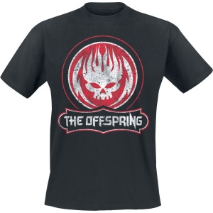 The Offspring Distressed Skull Tričko černá - RockTime.cz