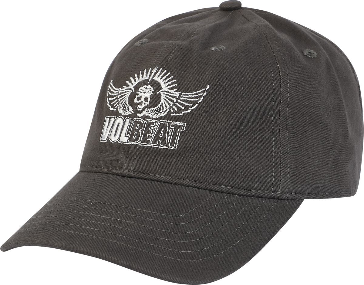 Volbeat Amplified Collection - Volbeat Baseballová kšiltovka charcoal - RockTime.cz