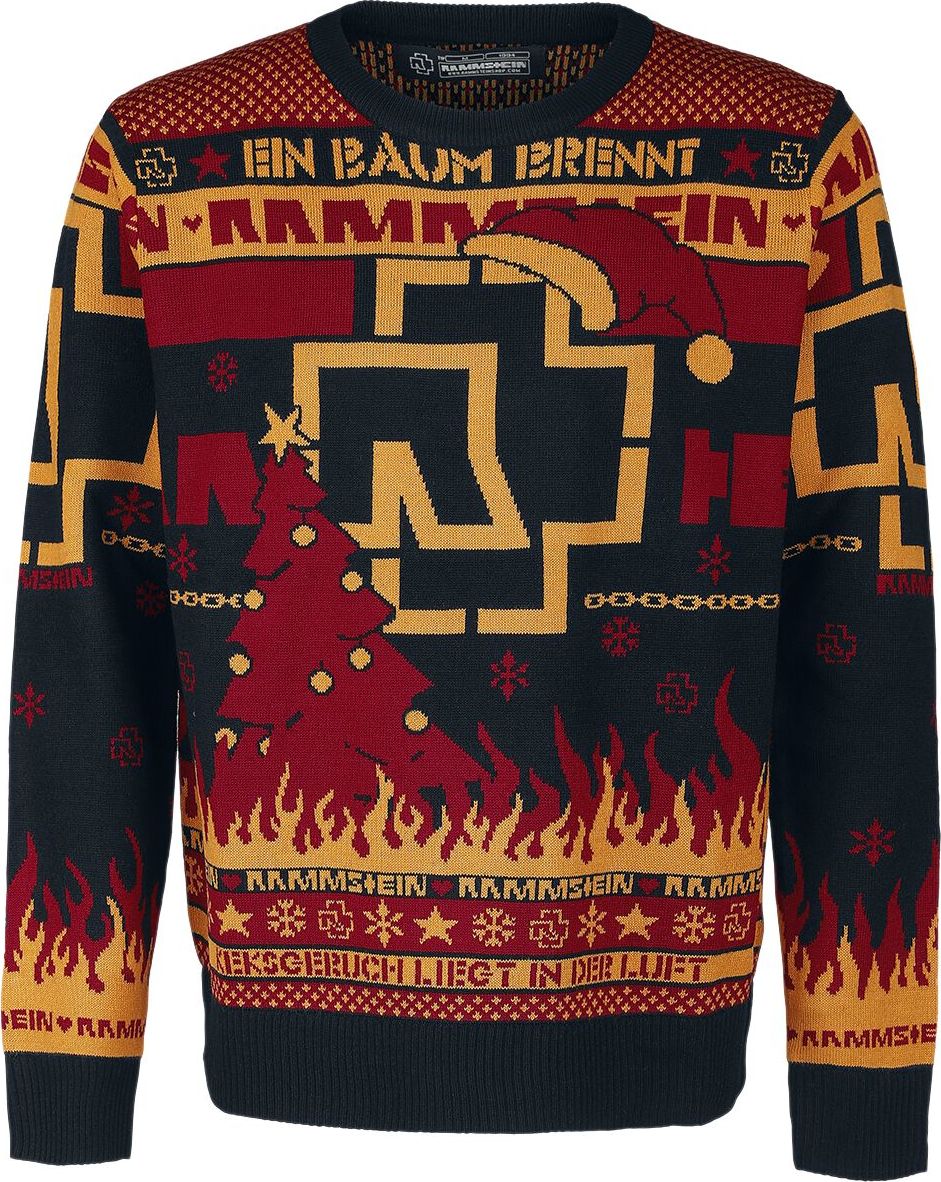 Rammstein Holiday Sweater 2020 Mikina vícebarevný - RockTime.cz