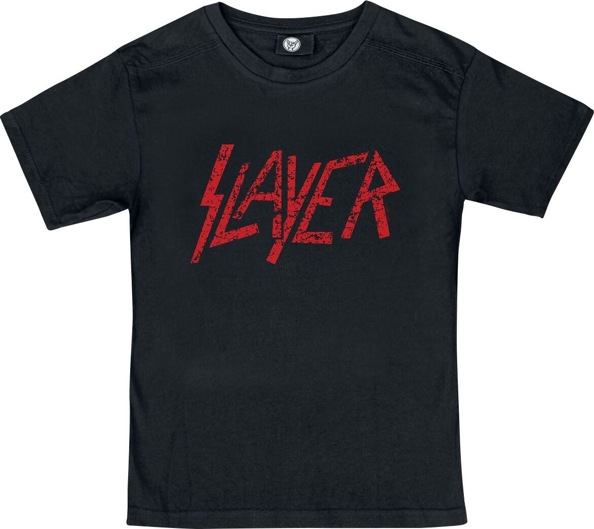 Slayer Metal-Kids - Logo detské tricko černá - RockTime.cz