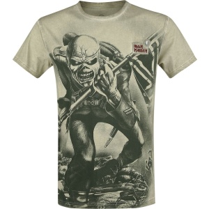 Iron Maiden EMP Signature Collection Tričko olivová - RockTime.cz