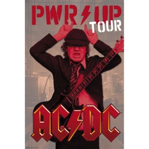 AC/DC PWR UP Tour plakát vícebarevný - RockTime.cz