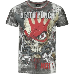 Five Finger Death Punch EMP Signature Collection Tričko bílá/cerná - RockTime.cz