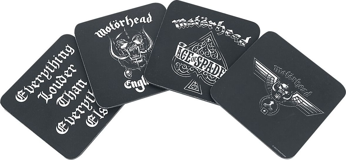 Motörhead Untersetzer - Logo Podtácek standard - RockTime.cz