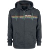 Pink Floyd EMP Signature Collection Mikina s kapucí na zip tmavě prošedivělá - RockTime.cz