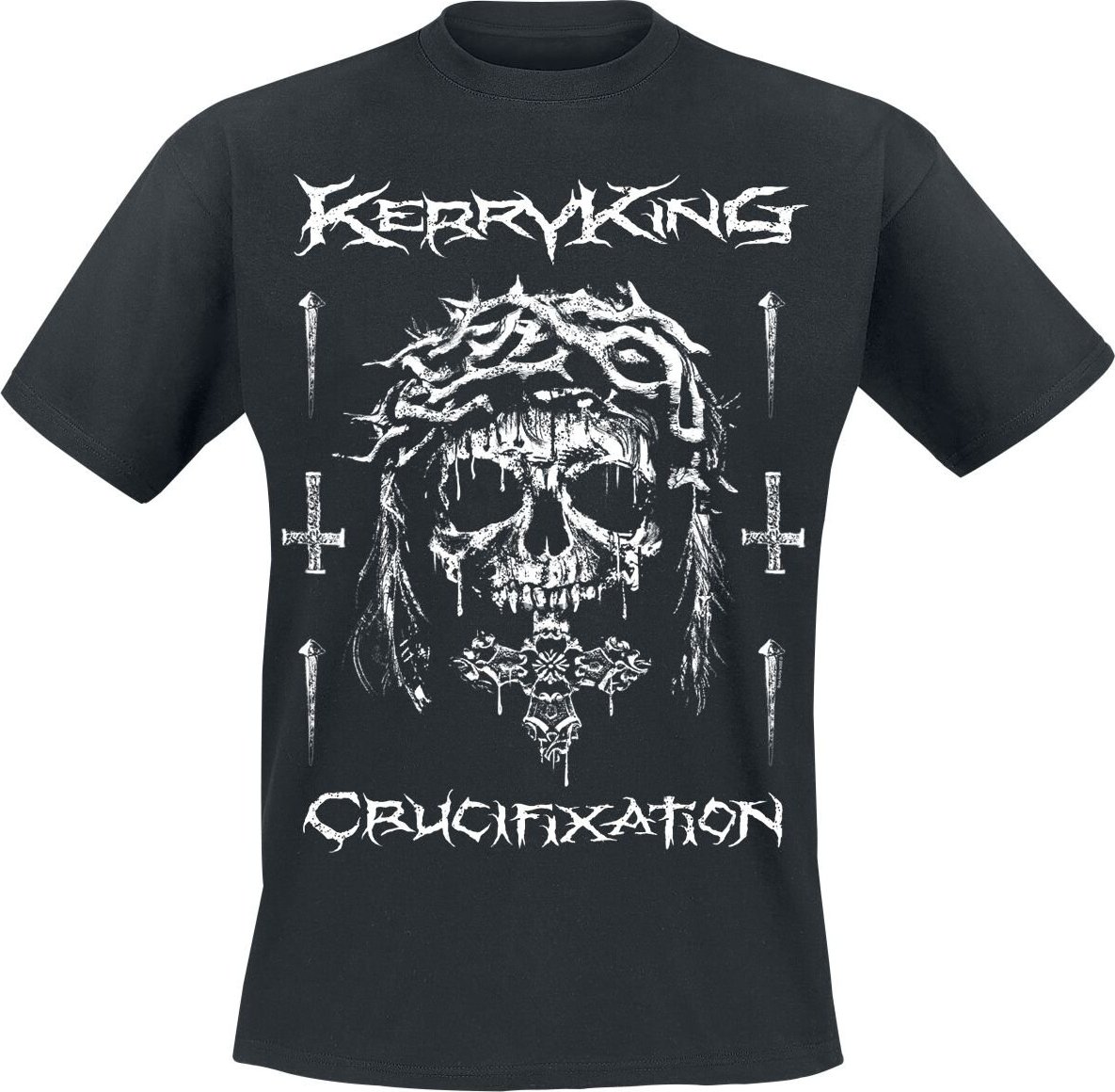 Kerry King Crucifixion Tričko černá - RockTime.cz