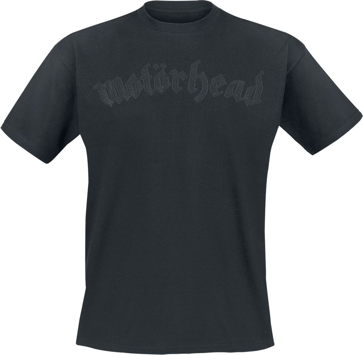 Motörhead Black On Black Logo Tričko černá - RockTime.cz