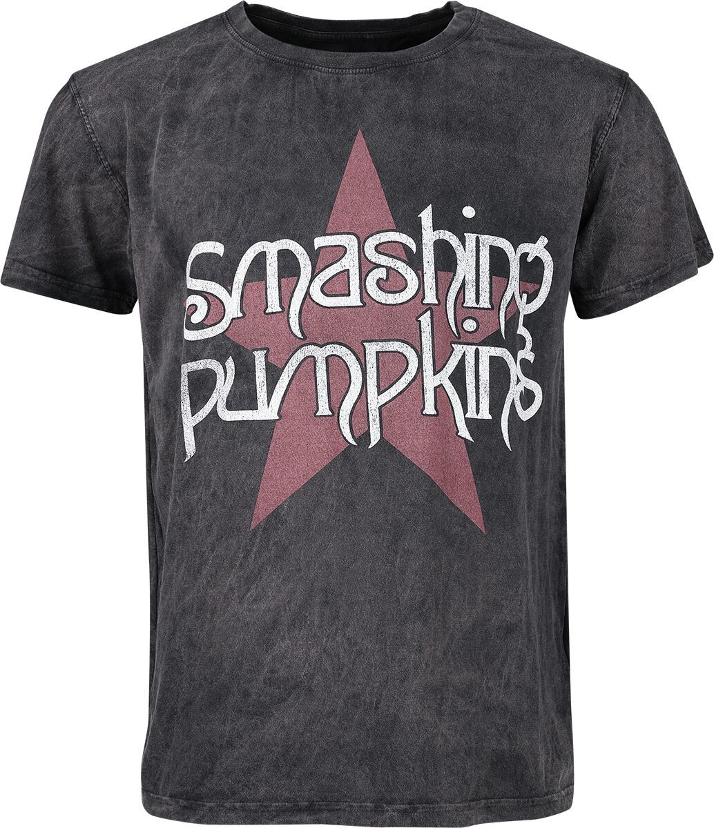 The Smashing Pumpkins Star Logo Tričko šedá - RockTime.cz