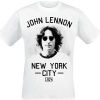 John Lennon NYC 1974 Tričko bílá - RockTime.cz