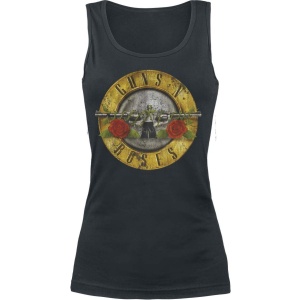 Guns N' Roses Distressed Bullet Dámský top černá - RockTime.cz