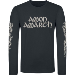 Amon Amarth Horse Tričko s dlouhým rukávem černá - RockTime.cz