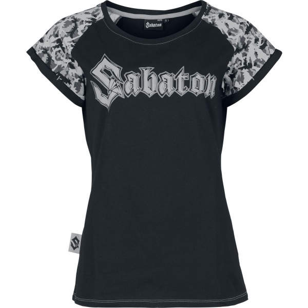 Sabaton EMP Signature Collection Dámské tričko černá maskáčová - RockTime.cz