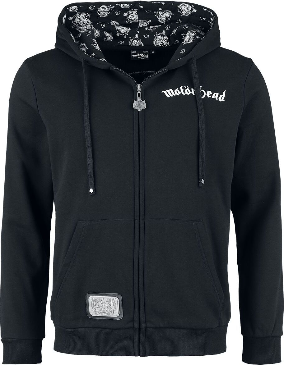 Motörhead EMP Signature Collection Mikina s kapucí na zip černá - RockTime.cz