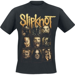 Slipknot Splatter Frame Tričko černá - RockTime.cz