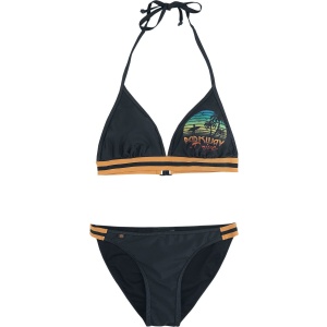 Parkway Drive EMP Signature Collection Bikini cerná/oranžová - RockTime.cz