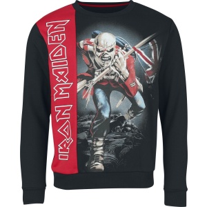 Iron Maiden EMP Signature Collection Mikina cerná/cervená - RockTime.cz