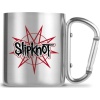 Slipknot Tasse mit Karabinerhaken Hrnek stríbrná - RockTime.cz